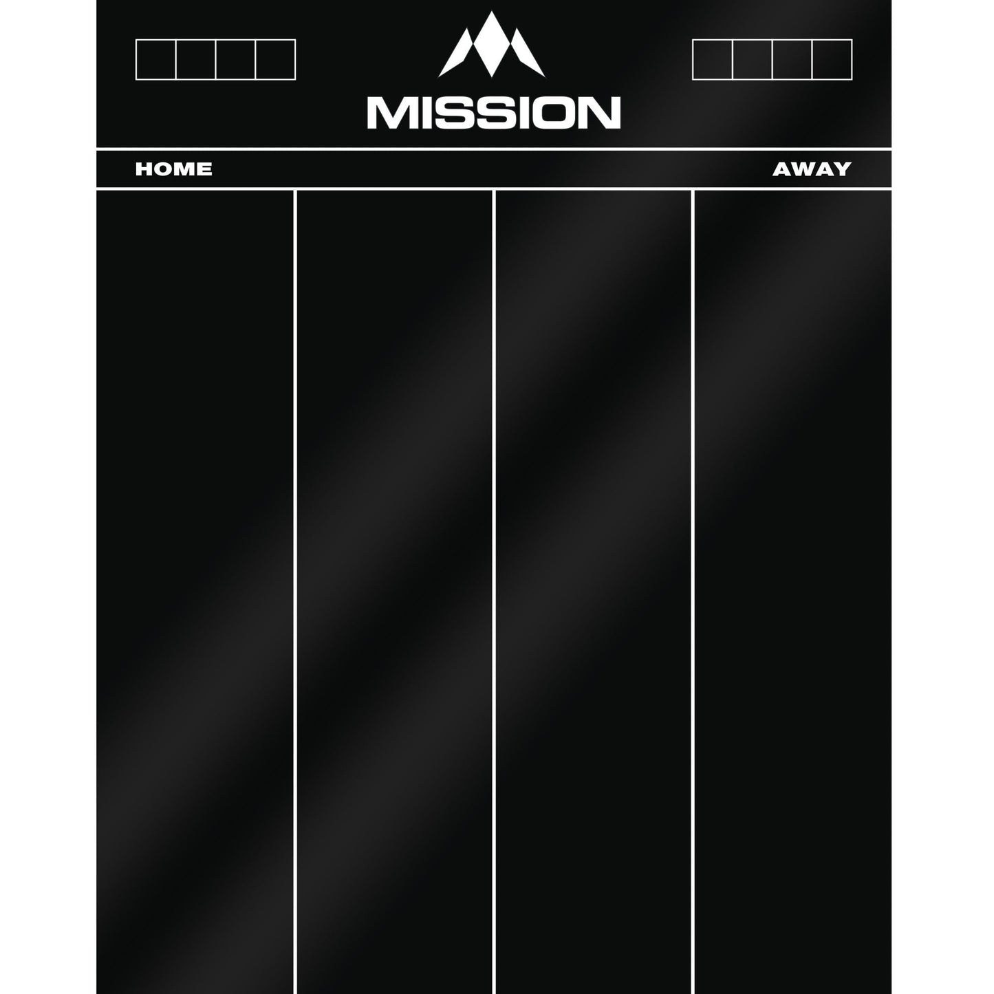 Mission Marker Boards - Drywipe Scoreboard - Blackboard - 501