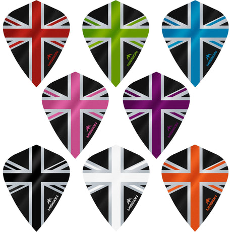 Mission Alliance Union Jack Dart Flights - Kite - Black