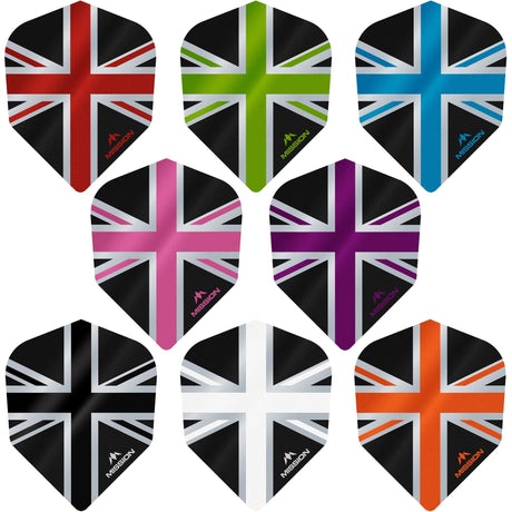 Mission Alliance Union Jack Dart Flights - No6 - Std - Black