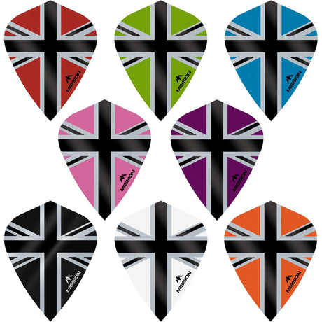 Mission Alliance-X Union Jack Dart Flights - Kite