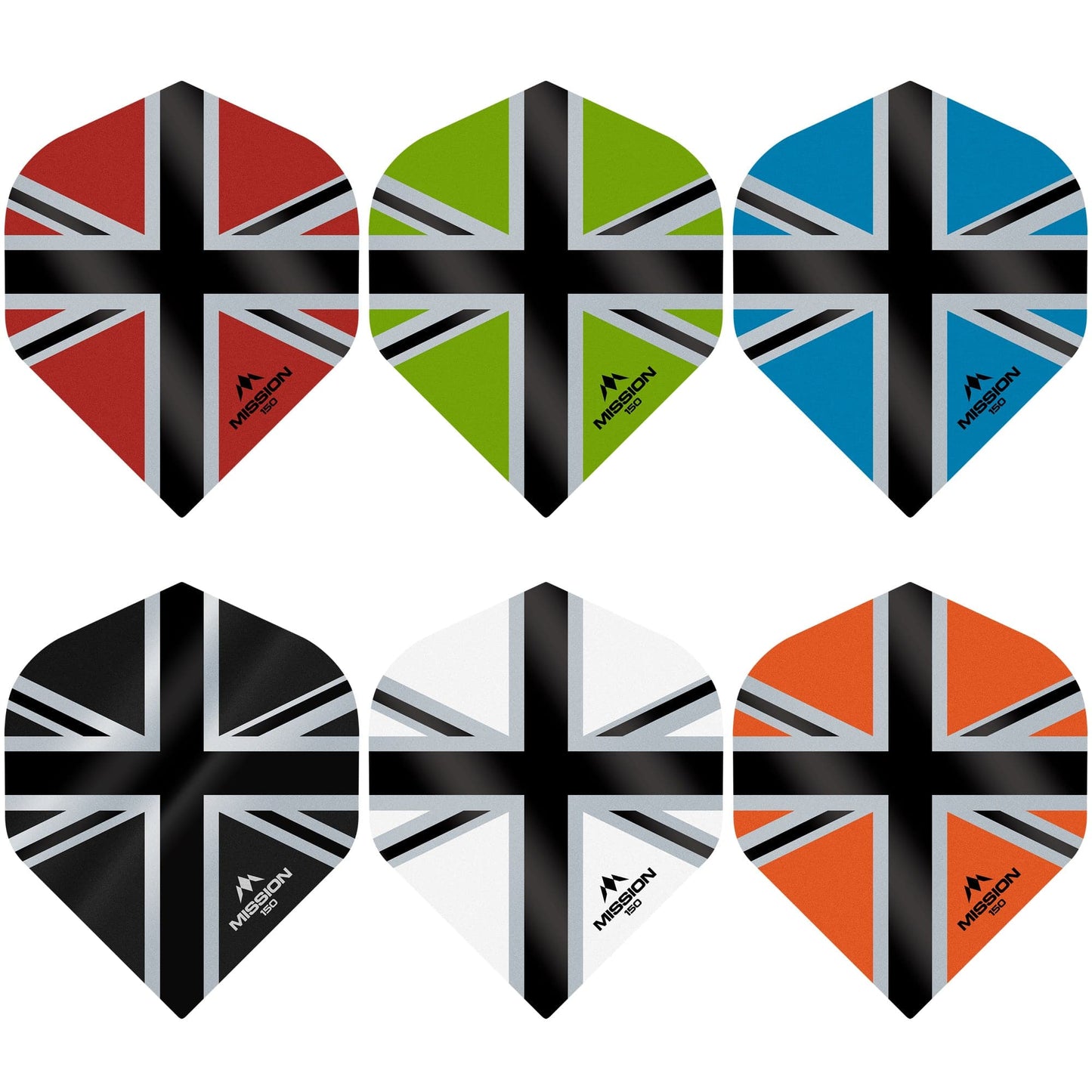 Mission AllianceX Union Jack Dart Flights 150 No2