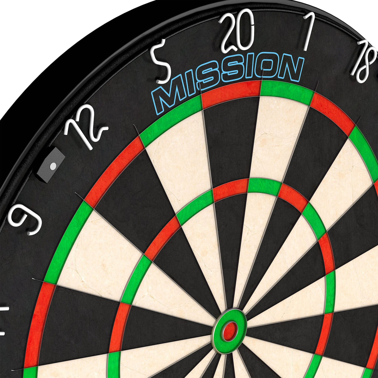 Mission Samurai Infinity Dartboard - Professional Board - Black Ring