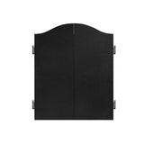 Mission Home Darts Centre - Cabinet, Dartboard, 6 Darts - Plain Black