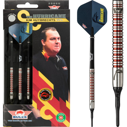Bulls Kim Huybrechts Darts - Soft Tip - PCT - The Hurricane 18g