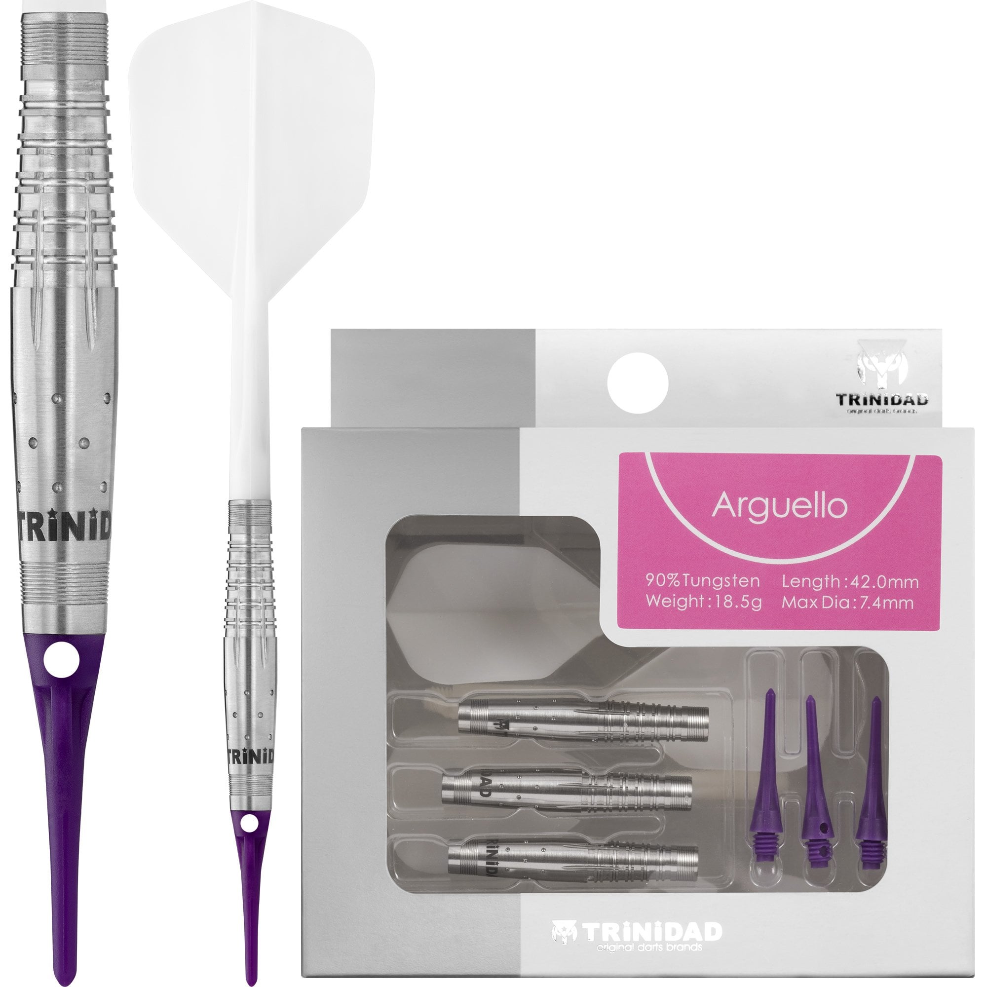 ソフトダーツ バレル TRINIDAD arguello 6本セットTRINIDAD Arguello