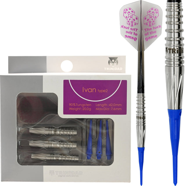 Trinidad Pro - Soft Tip Darts - Ivan Shen - Ivan Type2 22g