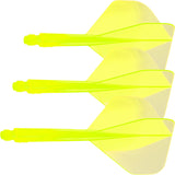Condor AXE NEON Dart Flights - Standard - Yellow