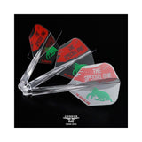 Condor AXE Dart Flights - Jose De Sousa - Small - The Special One 2 - Clear