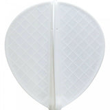 Cosmo Darts - Fit Flight Pro - D-Series - White Shape D-6