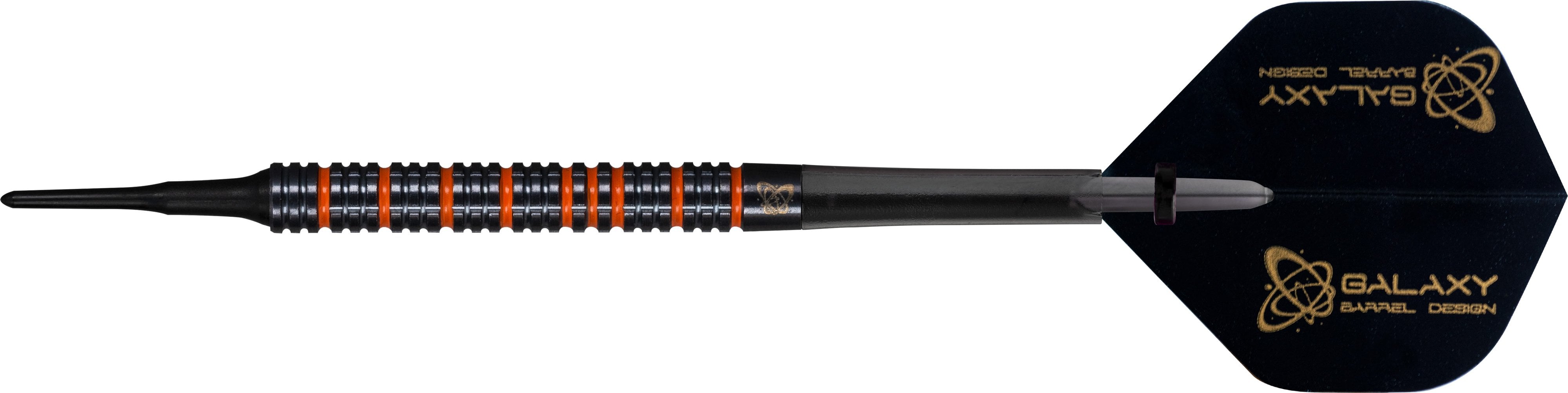 Galaxy Matt Campbell Darts - Soft Tip - V2 - The Ginja Ninja - Black