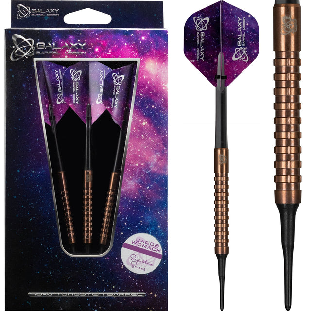 Galaxy Jacob Womack Darts - Soft Tip - Bronze 18g