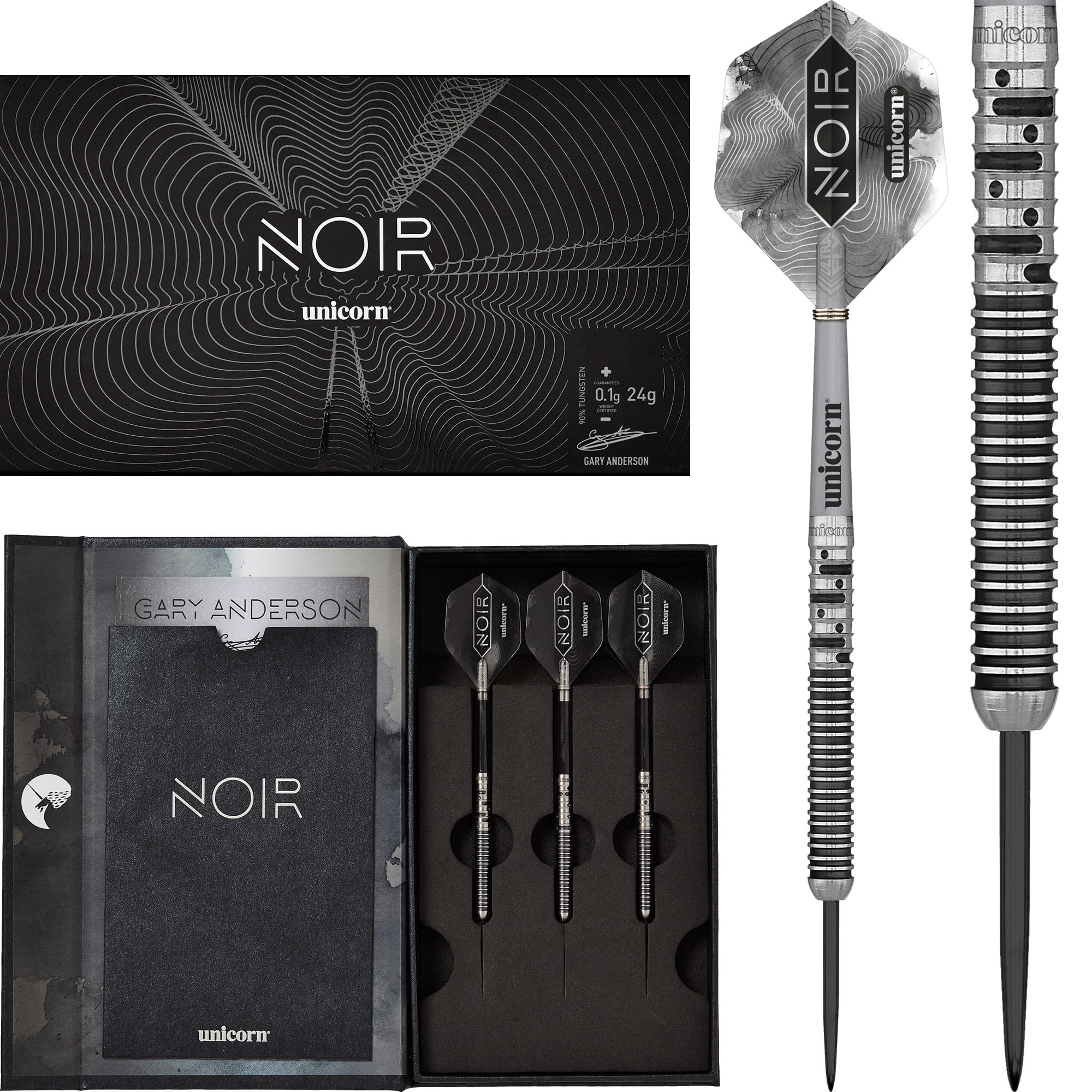 ダーツ Gary Anderson Phase 5 WORLD CHAMPION 23g Unicorn Gary Anderson Darts - World Champion Steel Tip - Phase 5 - Noi