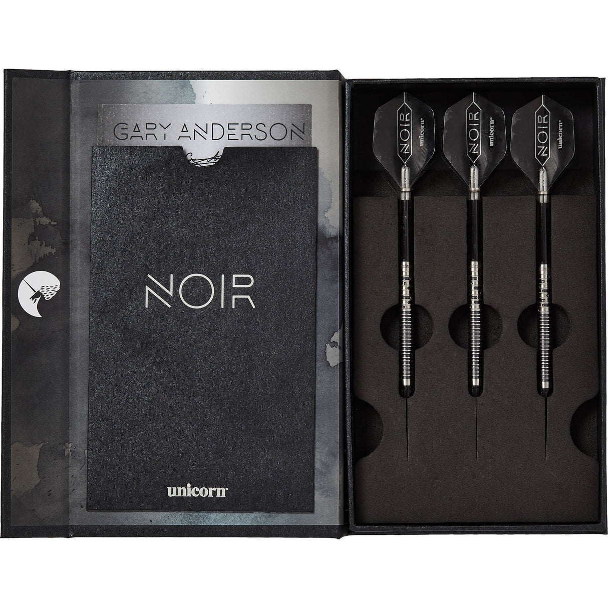 Unicorn Gary Anderson Darts - World Champion Soft Tip - Phase 5 - Noir