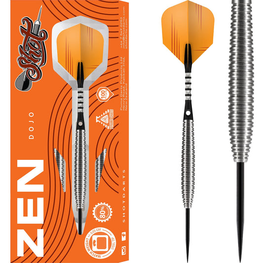 Shot Zen Series - Steel Tip Tungsten Darts - Dojo 21g