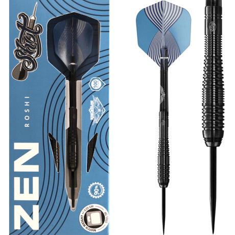 Shot Zen Series - Steel Tip Tungsten Darts - Roshi - 24g 24g