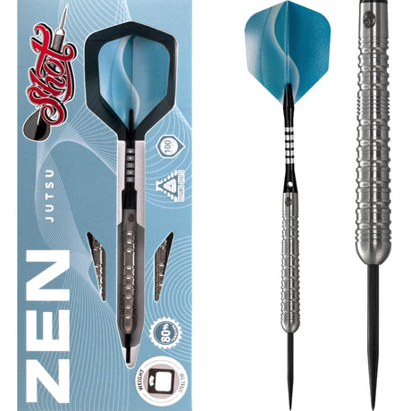 Shot Zen Series - Steel Tip Tungsten Darts - Jutsu 23g