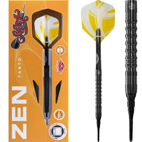 Shot Zen Series - Soft Tip Tungsten Darts - Tanto 18g