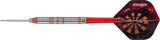Cuesoul - Steel Tip Tungsten Darts - Challenge - Multi Ring - Tapered - Red