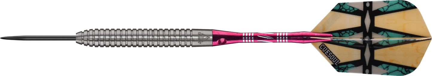 Cuesoul - Steel Tip Tungsten Darts - Traditional - Ringed - 22g 22g
