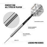 Legend Darts - Steel Tip - 90% Tungsten - Pro Series - V5 - Smooth