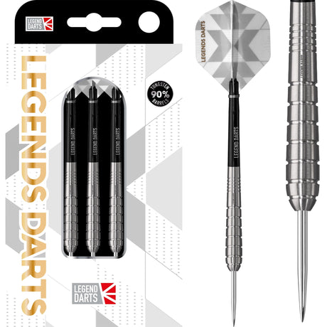 Legend Darts - Steel Tip - 90% Tungsten - Pro Series - V8 - Tapered 25g