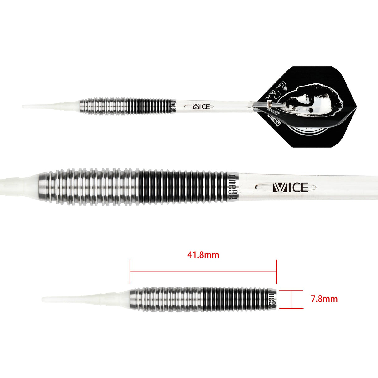 One80 Elmar Paulke Darts - Soft Tip - Signature 19g