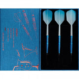 Cuesoul - Soft Tip Tungsten Darts - Blue Cocktail - Oil Paint Finish 20g