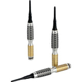 One80 Ascent Darts - Soft Tip - S03 - Black & Gold