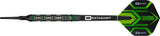 Datadart Marauder Darts - Soft Tip - Black Titanium - Green Rings 19g