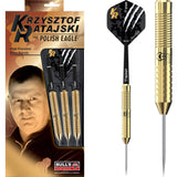 BULL'S Krzysztof Ratajski Darts - Steel Tip - Brass - Gold 22g