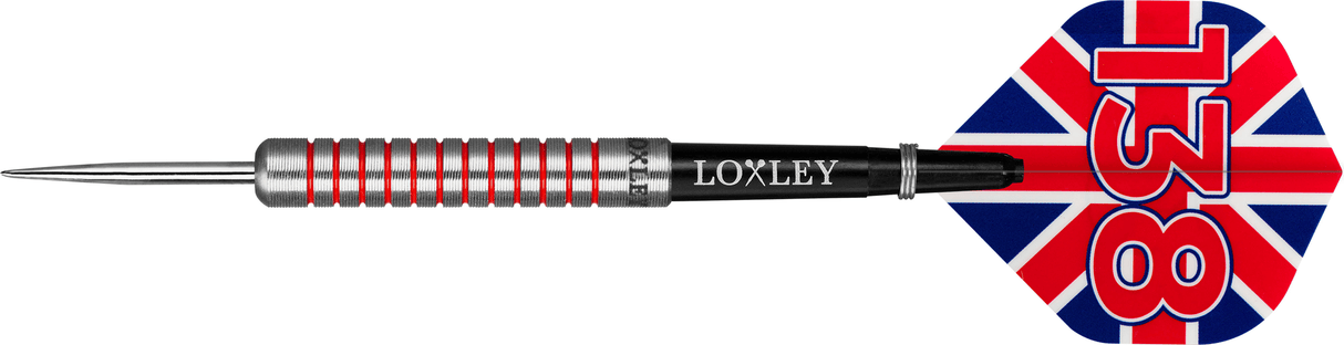 Loxley Keith Deller Darts - Steel Tip - 138 Range - Micro Ring