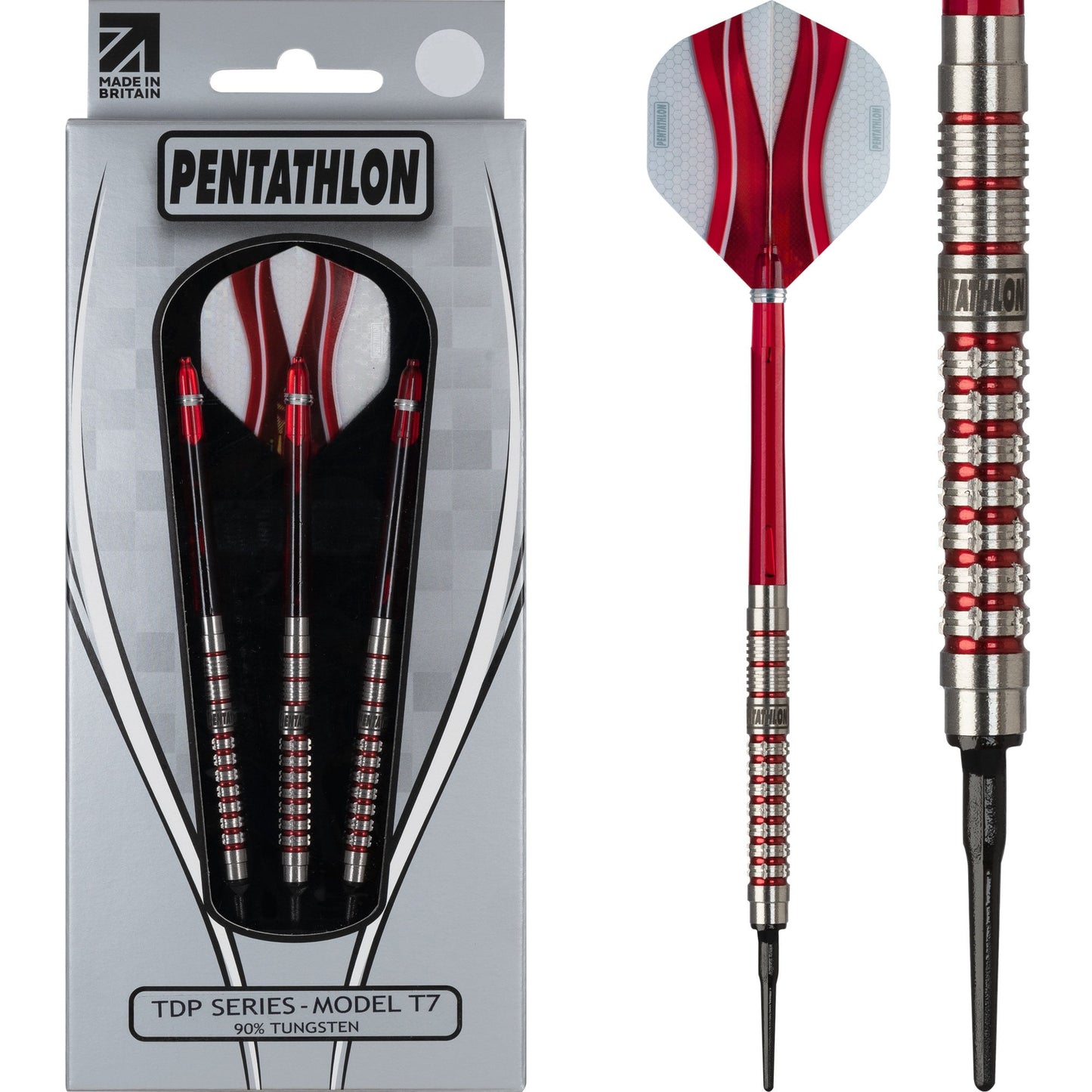 Pentathlon Darts - Soft Tip Tungsten - TDP Series - T7 20g
