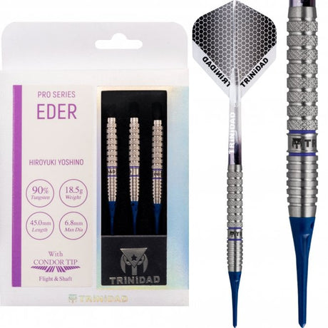 Trinidad Pro - Soft Tip Darts - Hiroyuki Yoshino - Eder 20g
