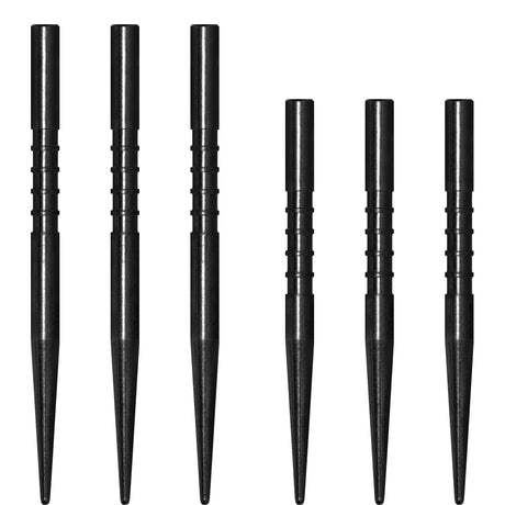 Datadart Shark Dart Points - Precision Steel Tip - Black