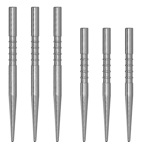 Datadart Shark Dart Points - Precision Steel Tip - Silver