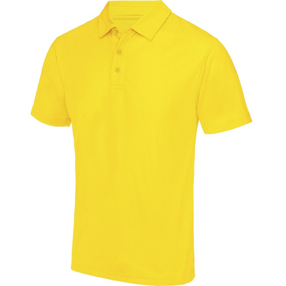 Junior Dart Shirts - Team Polo - Just Cool Youth - Yellow Youth Large