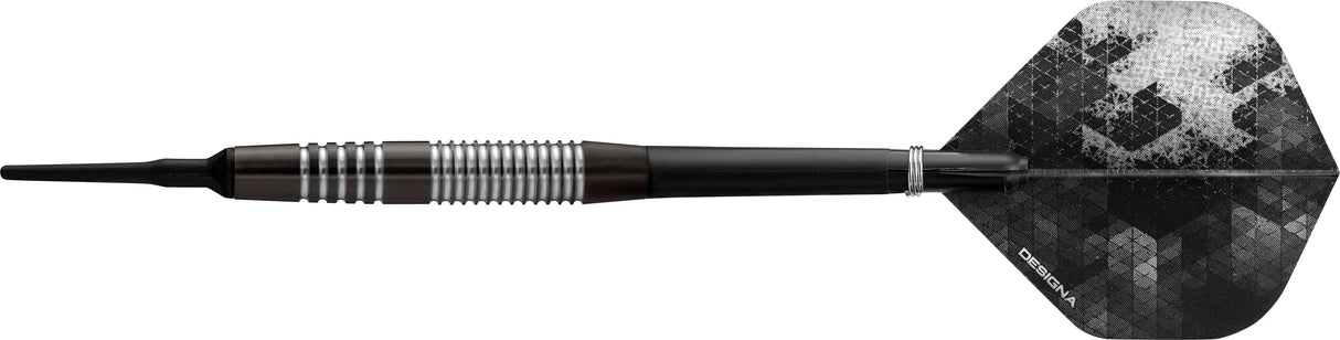 Designa Black Shadow V2 Soft Tip Darts - M3 20g