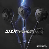 Designa Dark Thunder V2 Soft Tip Darts - Black