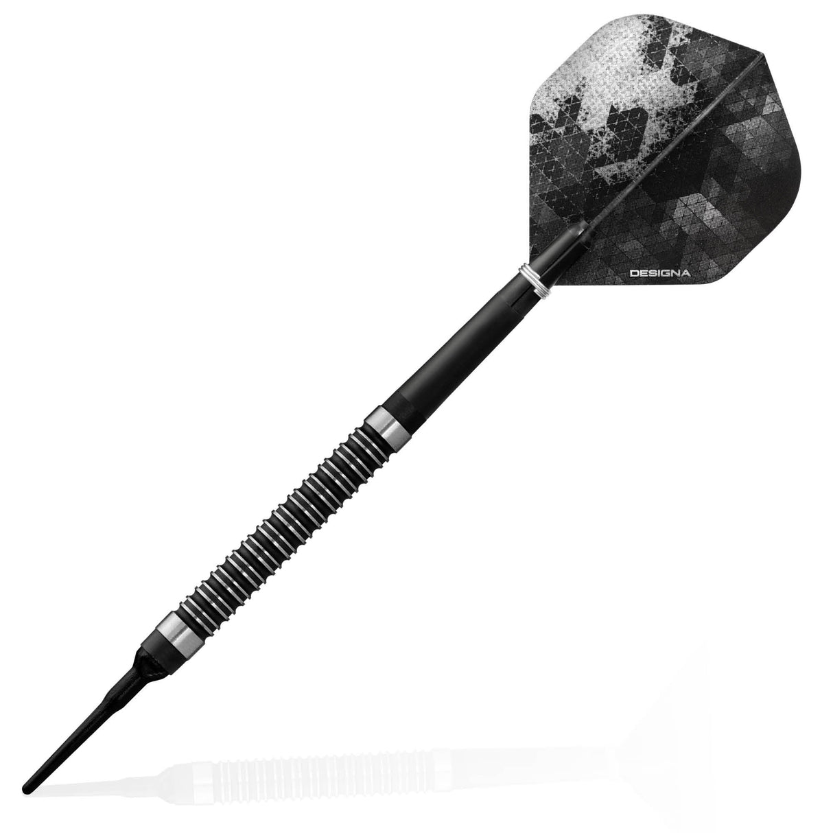 Designa Dark Thunder V2 Soft Tip Darts - Black
