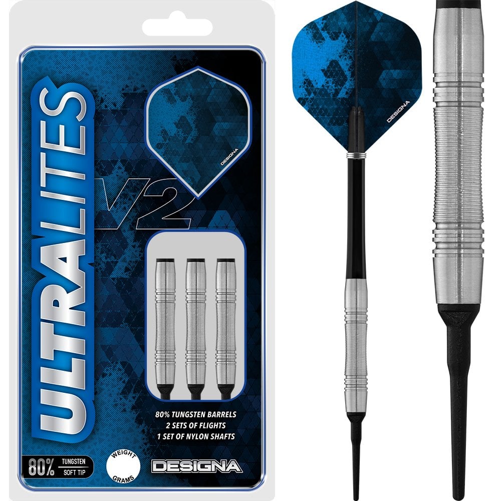 Designa Ultralites V2 Darts - Soft Tip - M4 14g
