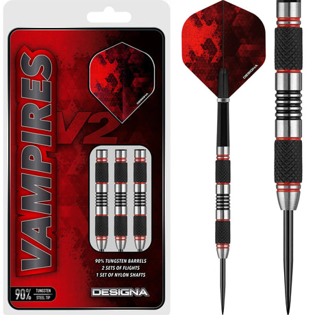 Designa Vampires V2 Darts - Steel Tip - M1 22gPERS