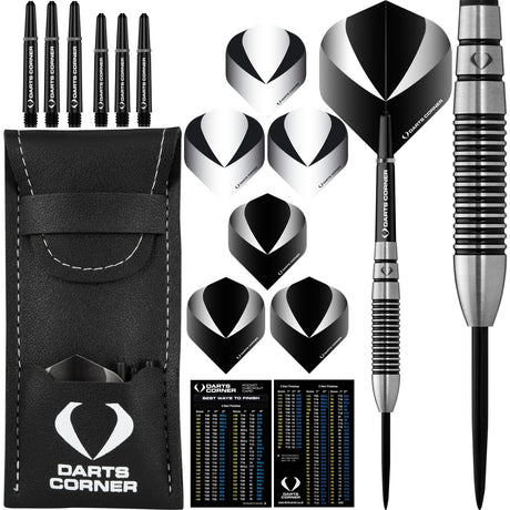 Darts Corner Warfare Darts - Steel Tip - M2 - Black Ring 21gPERS