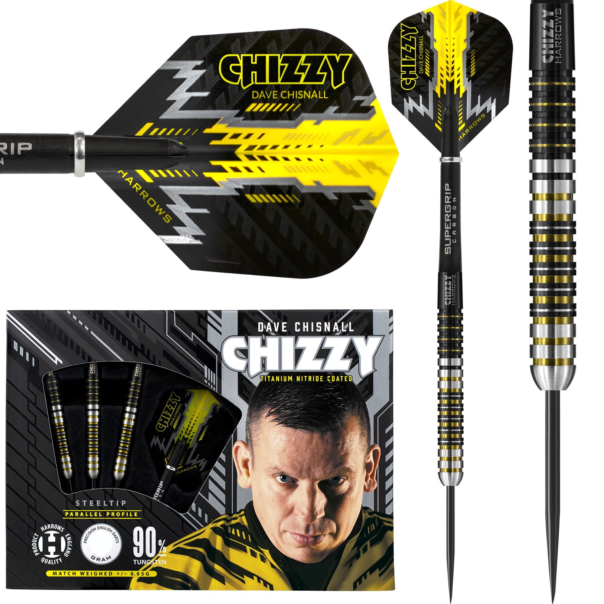 Chizzy(デイブ・チズネル) Harrows Dave Chisnall Darts - Steel Tip - Chizzy - S1
