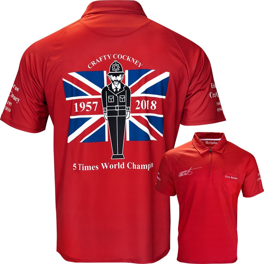 Legend Darts - Official Eric Bristow Dart Shirt - Crafty Cockney