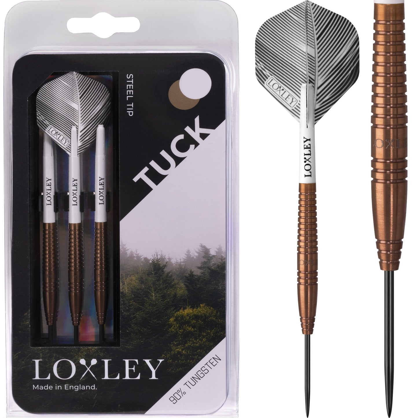 Loxley Tuck Darts Steel Tip Bronze