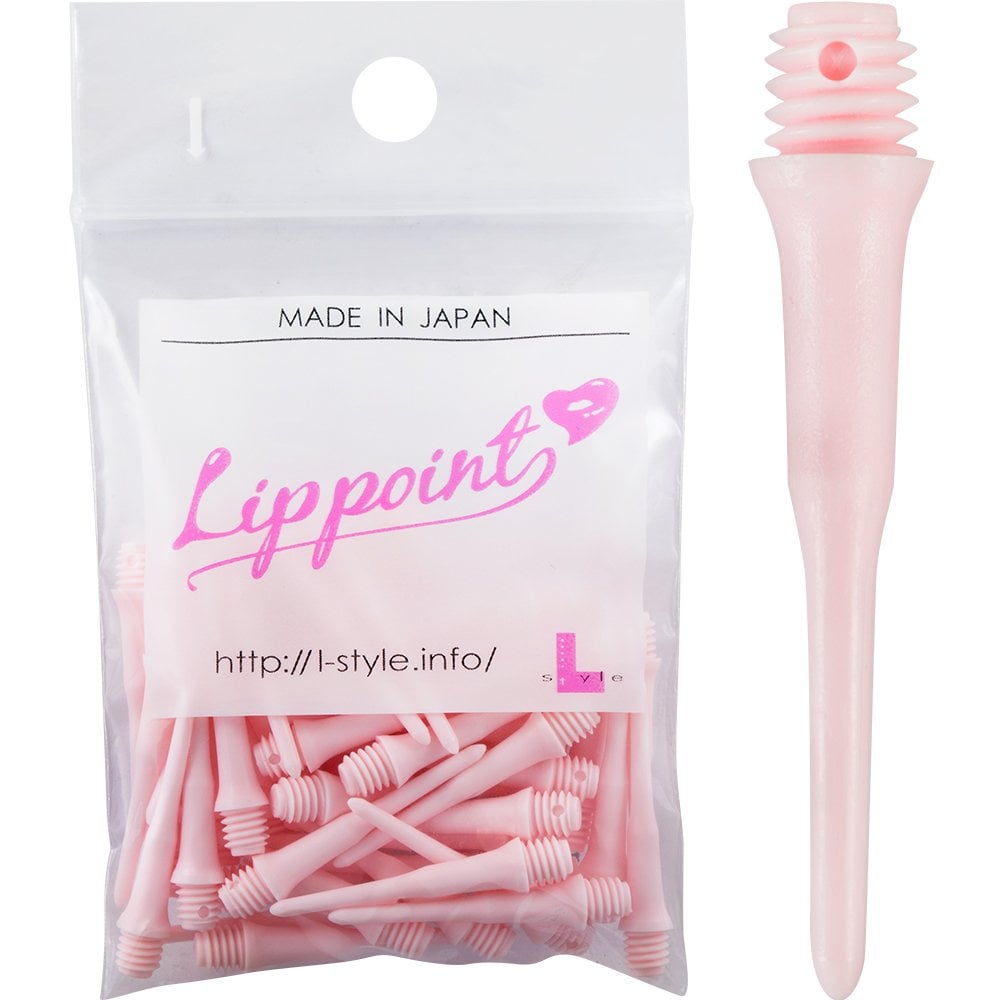 L-Style Lip Points - Spare Tips - Lippoints - 2ba - Pack 50 Pink