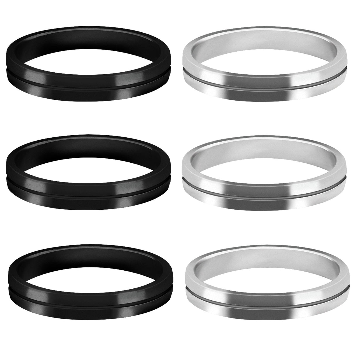Mission F-Lock Rings - Shaft Lock - Pack 3