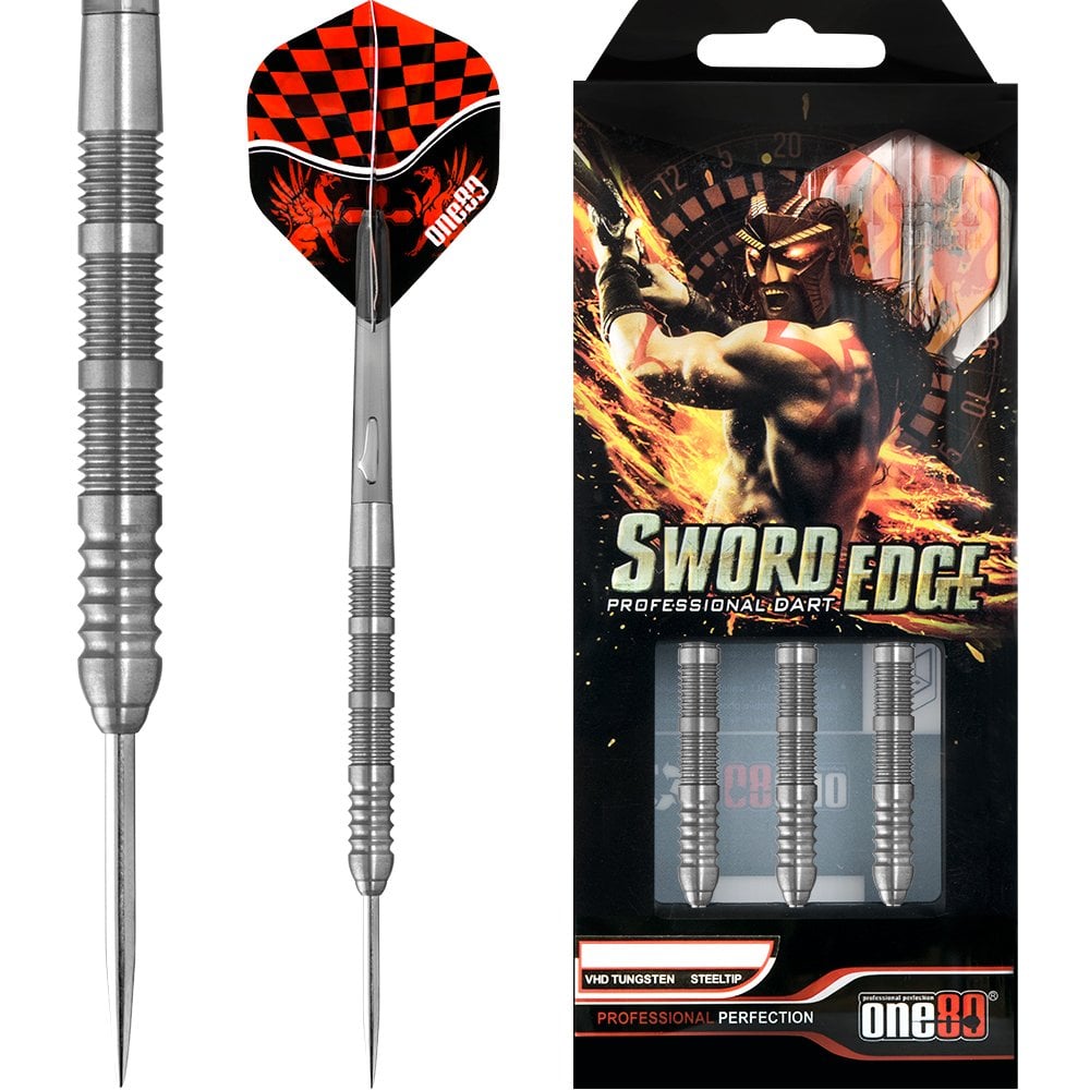 One80 Sword Edge Stilletto Darts - Steel Tip Tungsten - 22g PERS