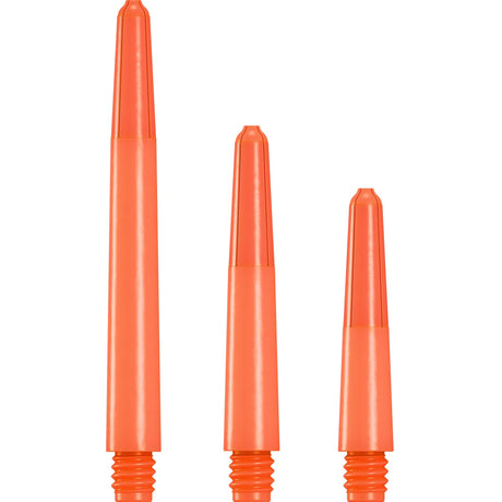 Designa Nylon Shafts - Durable Dart Stems - Neon Orange