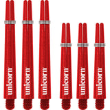 Unicorn Gripper 3 Dart Shafts - Nylon Stems - Red